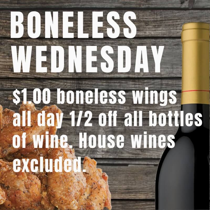 Shooters Sports Grill - Boneless Wednesday
